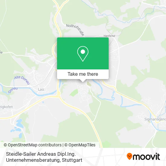 Карта Steidle-Sailer Andreas Dipl.Ing. Unternehmensberatung