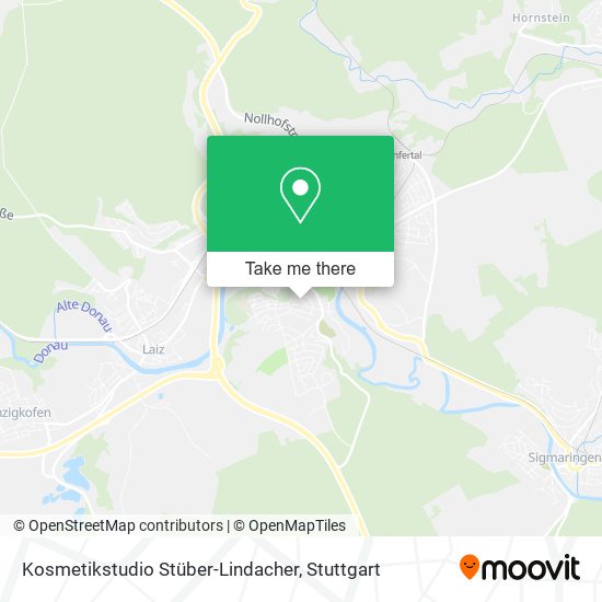 Kosmetikstudio Stüber-Lindacher map