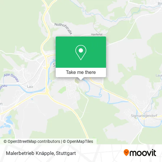 Карта Malerbetrieb Knäpple