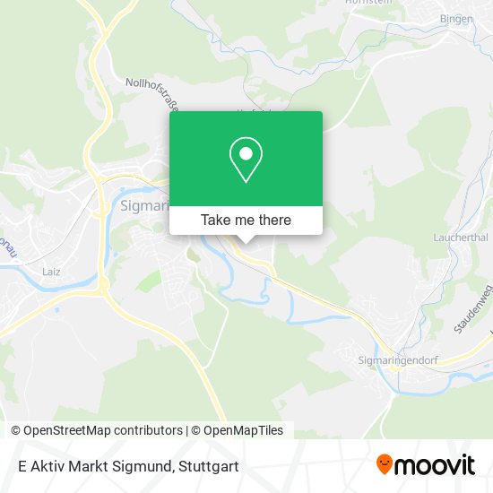 E Aktiv Markt Sigmund map