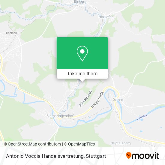 Карта Antonio Voccia Handelsvertretung