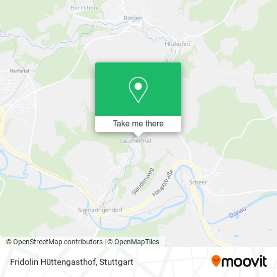 Fridolin Hüttengasthof map
