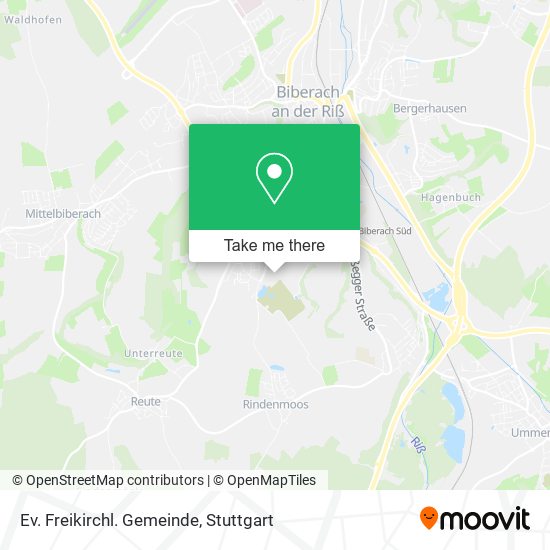 Карта Ev. Freikirchl. Gemeinde