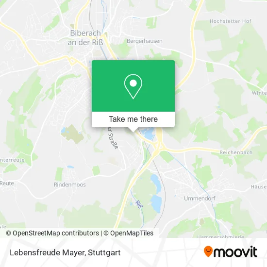 Карта Lebensfreude Mayer