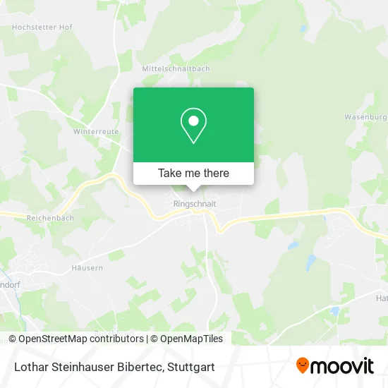 Lothar Steinhauser Bibertec map