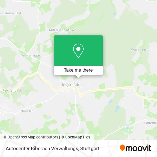 Карта Autocenter Biberach Verwaltungs