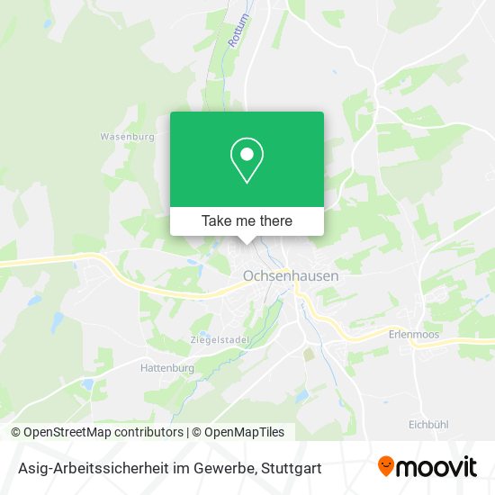 Asig-Arbeitssicherheit im Gewerbe map
