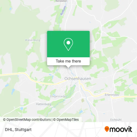 Карта DHL