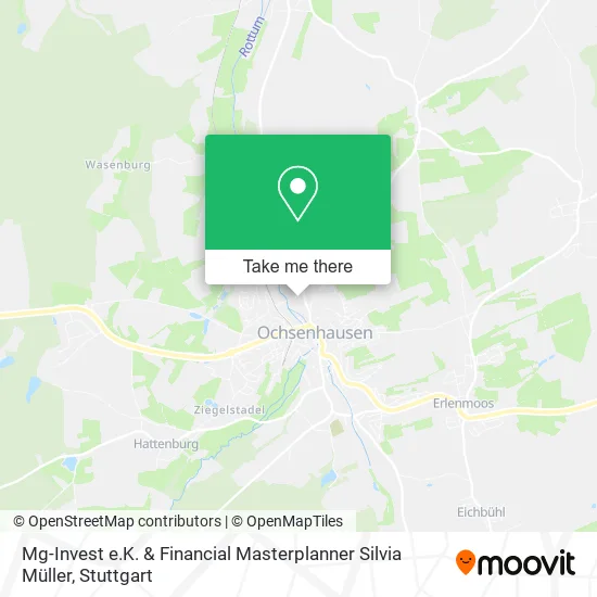Карта Mg-Invest e.K. & Financial Masterplanner Silvia Müller
