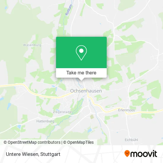 Карта Untere Wiesen