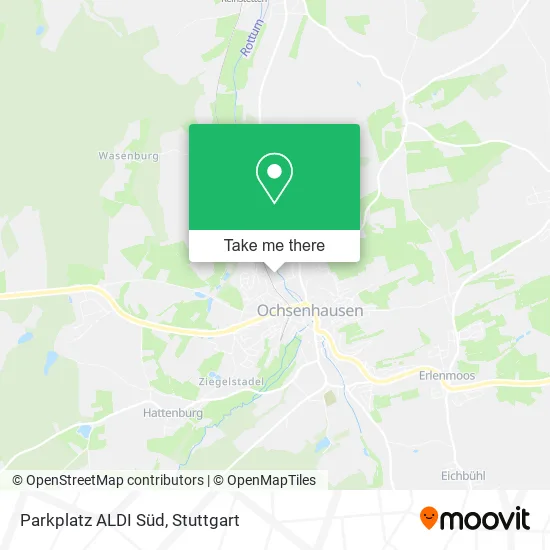 Карта Parkplatz ALDI Süd