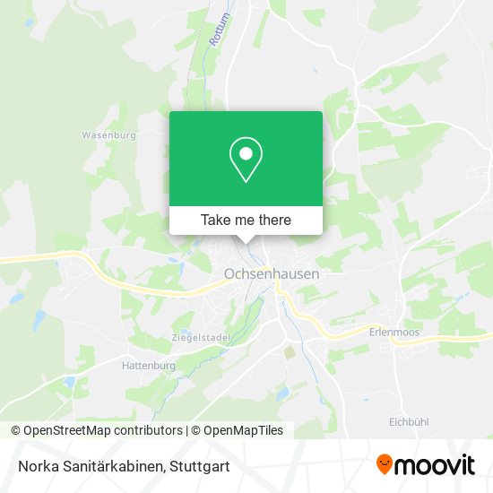 Norka Sanitärkabinen map