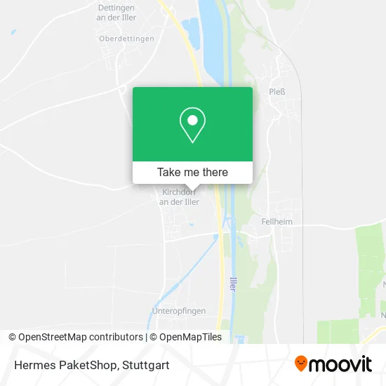 Карта Hermes PaketShop