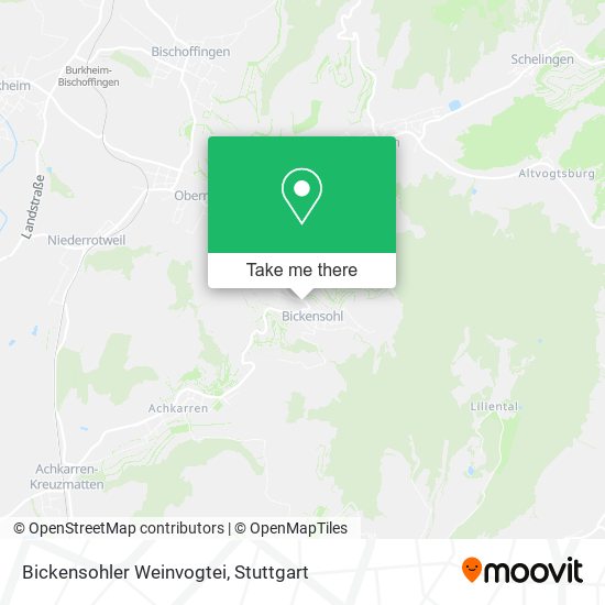 Bickensohler Weinvogtei map