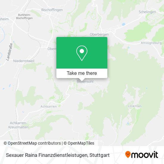 Sexauer Raina Finanzdienstleistugen map
