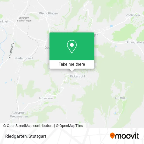 Карта Riedgarten