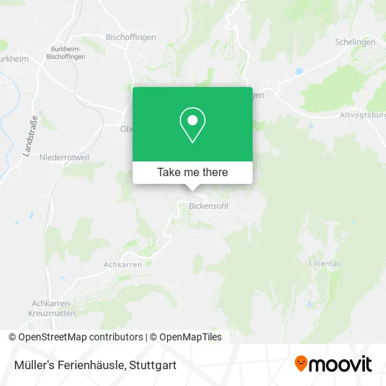Карта Müller's Ferienhäusle