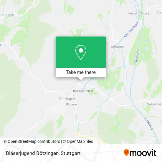Карта Bläserjugend Bötzingen