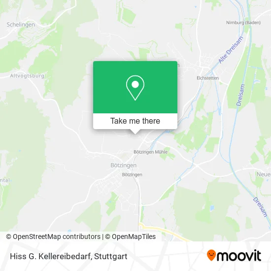 Карта Hiss G. Kellereibedarf