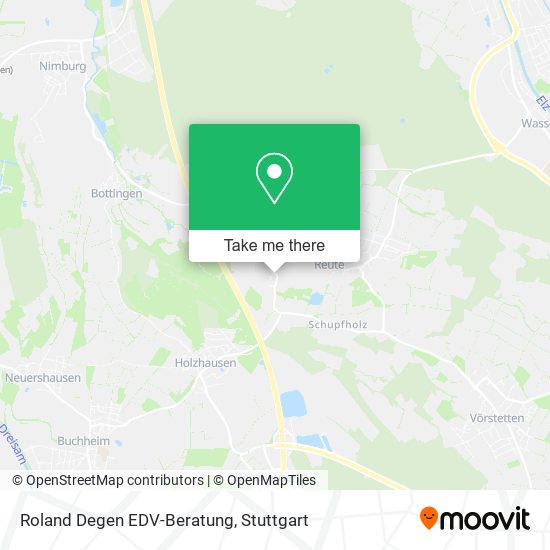 Roland Degen EDV-Beratung map