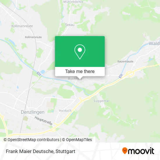 Карта Frank Maier Deutsche
