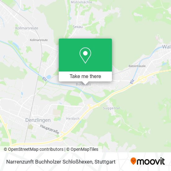 Карта Narrenzunft Buchholzer Schloßhexen