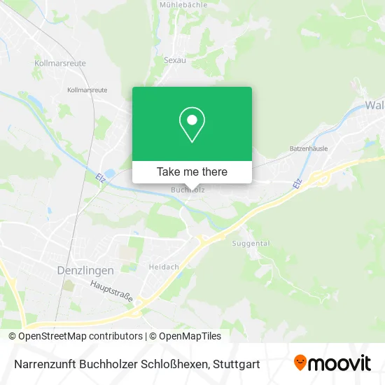 Карта Narrenzunft Buchholzer Schloßhexen