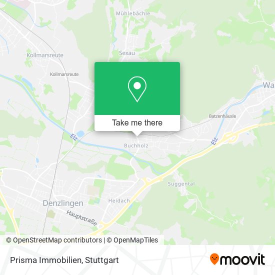 Prisma Immobilien map