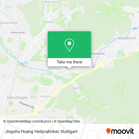 Карта Jingsha Huang Heilpraktiker
