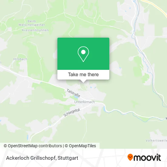 Карта Ackerloch Grillschopf