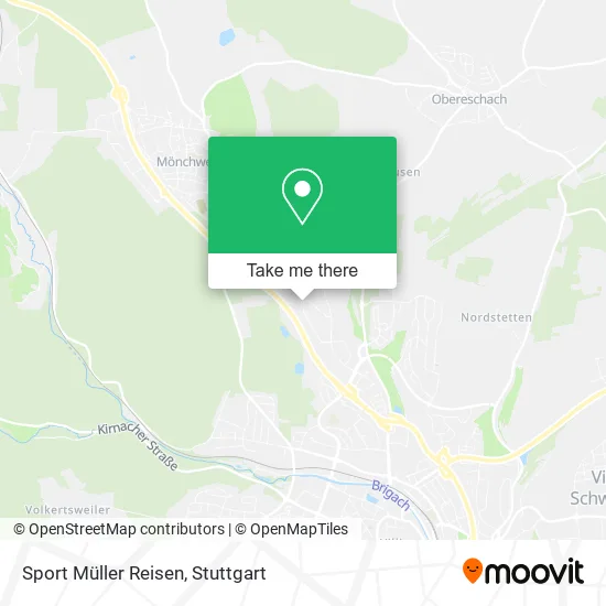 Карта Sport Müller Reisen