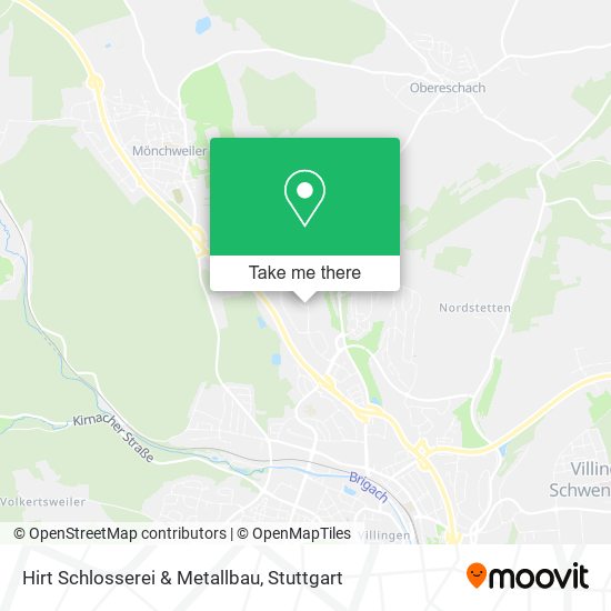 Карта Hirt Schlosserei & Metallbau