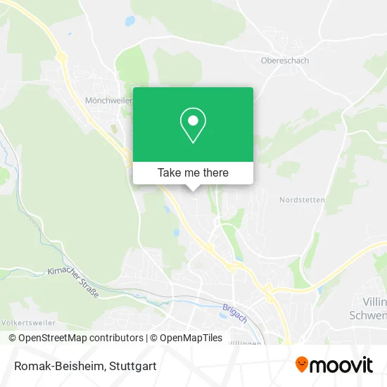 Карта Romak-Beisheim