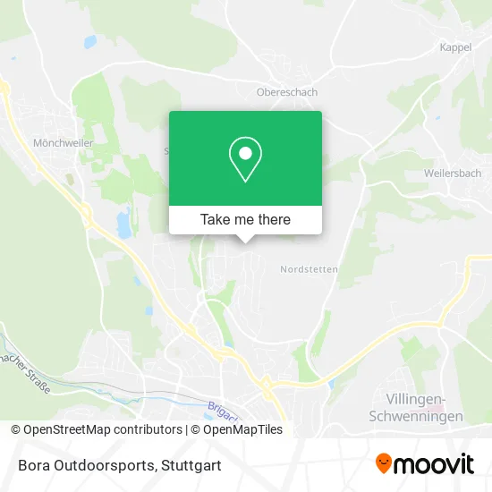 Карта Bora Outdoorsports