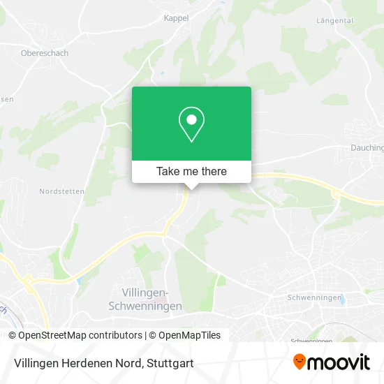 Карта Villingen Herdenen Nord