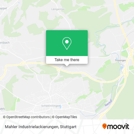 Карта Mahler Industrielackierungen