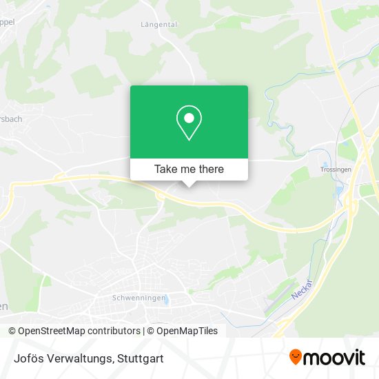 Jofös Verwaltungs map