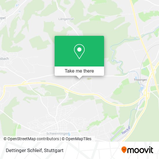 Карта Dettinger Schleif