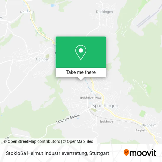 Карта Stokloßa Helmut Industrievertretung