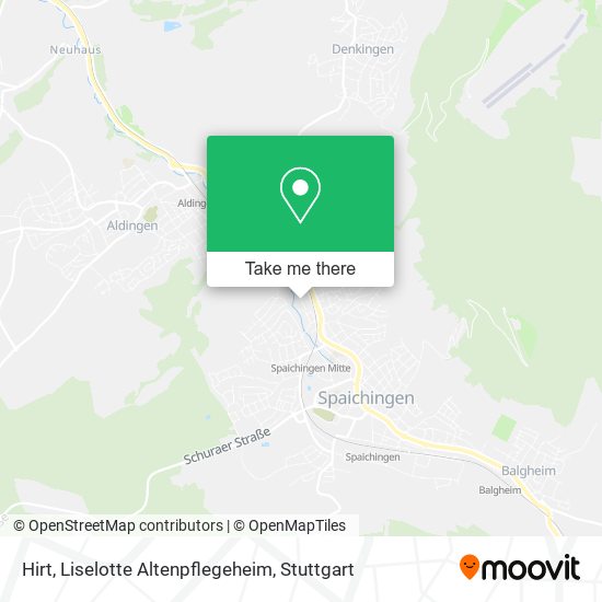 Hirt, Liselotte Altenpflegeheim map