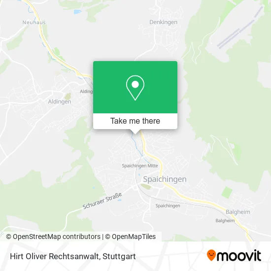 Карта Hirt Oliver Rechtsanwalt