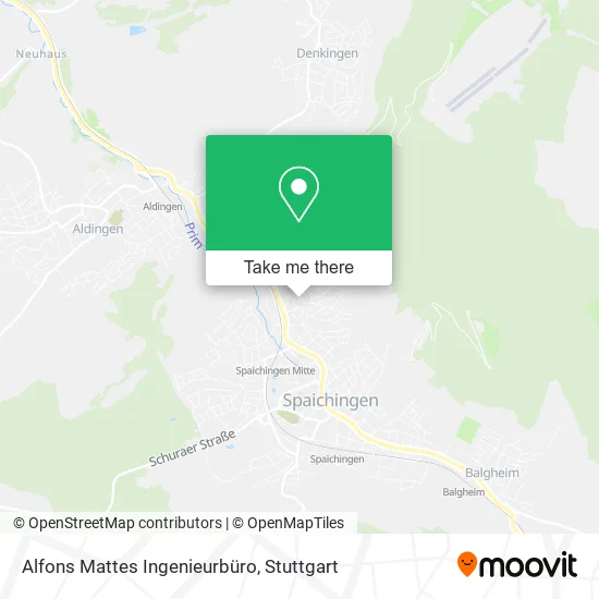 Карта Alfons Mattes Ingenieurbüro