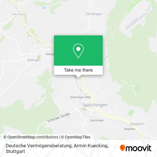 Deutsche Vermögensberatung, Armin Kuecking map