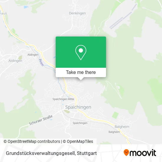 Карта Grundstücksverwaltungsgesell