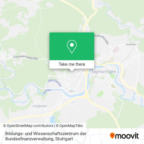 Bildungs- und Wissenschaftszentrum der Bundesfinanzverwaltung map