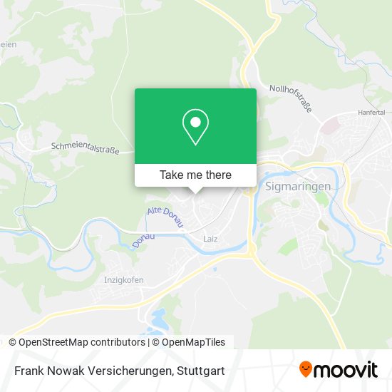 Frank Nowak Versicherungen map