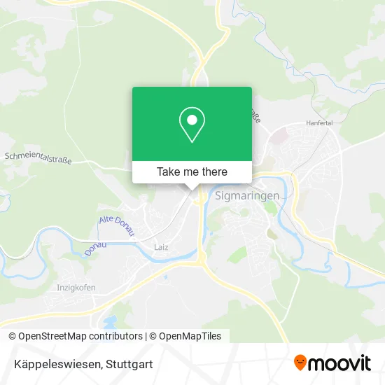 Карта Käppeleswiesen