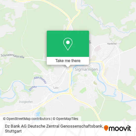 Карта Dz Bank AG Deutsche Zentral Genossenschaftsbank