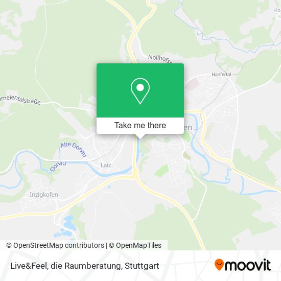 Live&Feel, die Raumberatung map