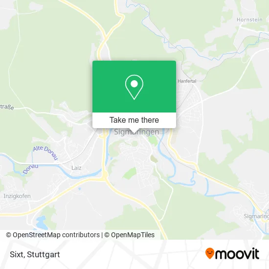 Карта Sixt
